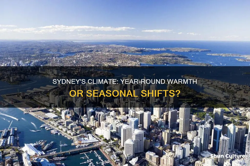 is sydney australia warm all year