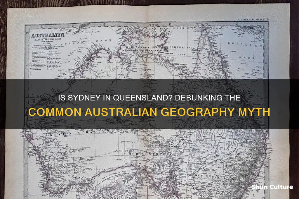 is sydney in queensland australia