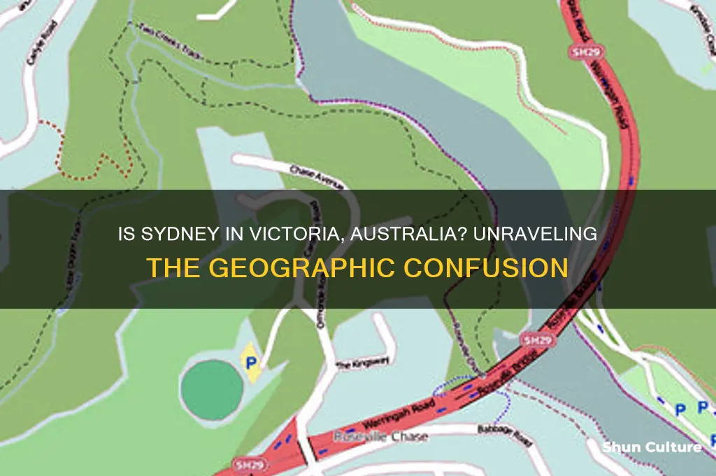 is sydney in victoria australia
