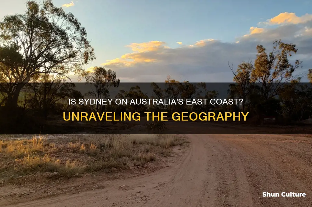 is sydney on the east coast of australia