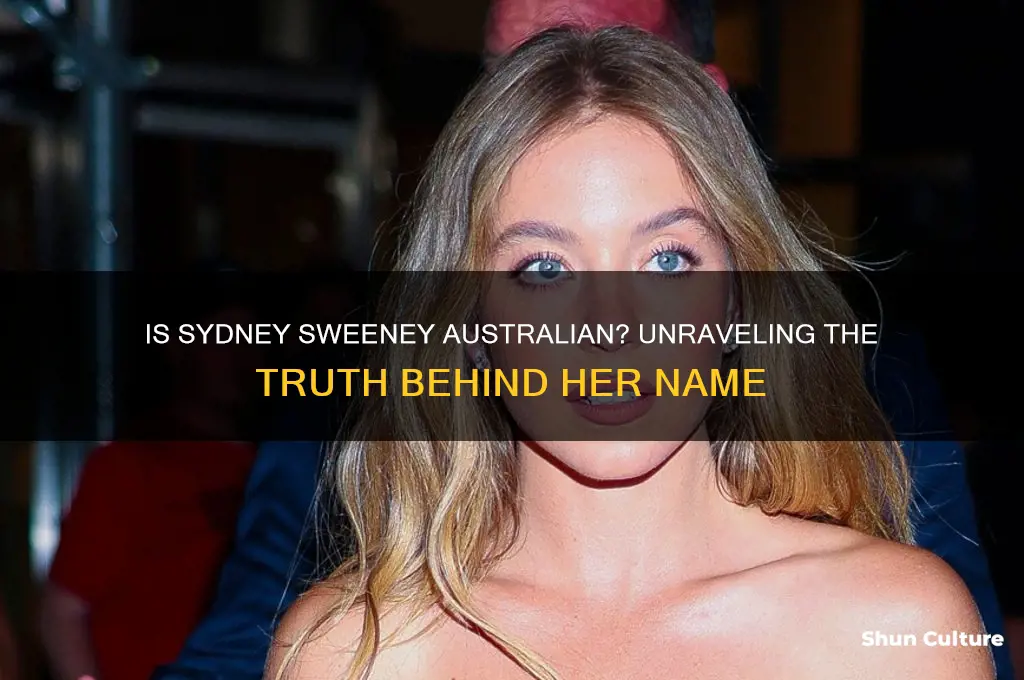 is sydney sweeney australian
