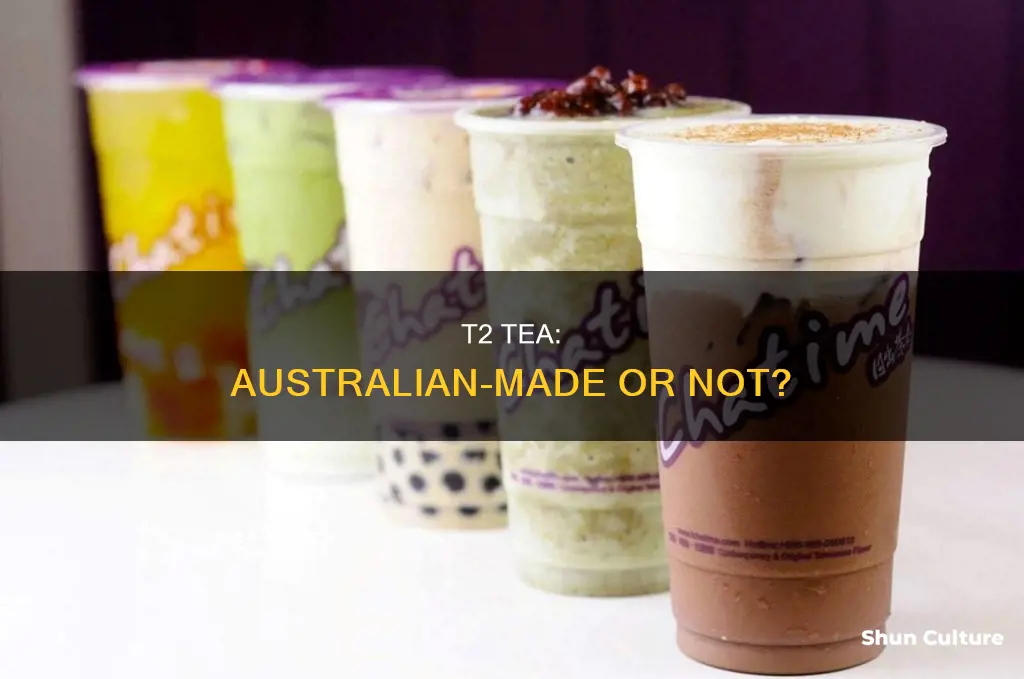 is t2 tea made in australia