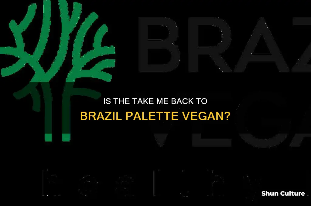 is take me back to brazil palette vegan
