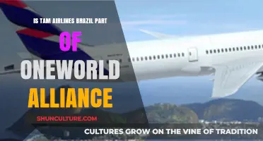 Is TAM Airlines Brazil a Member of the Oneworld Alliance?