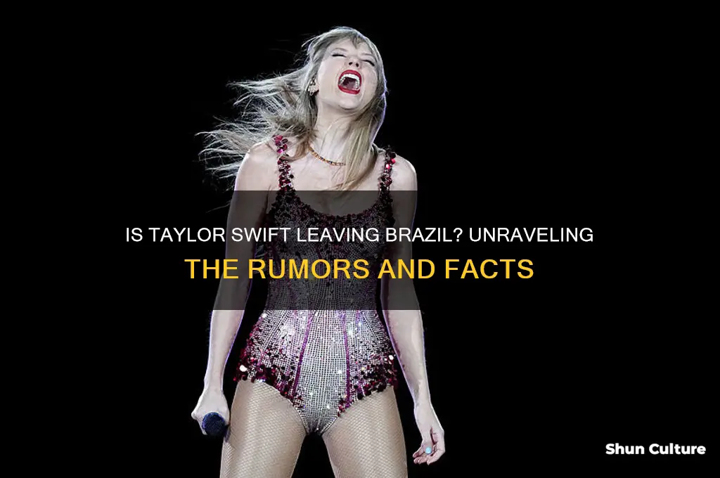 is taylor leaving brazil