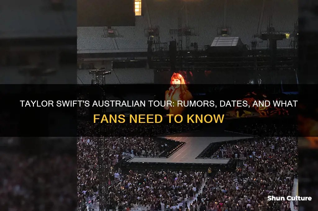 is taylor swift going to australia