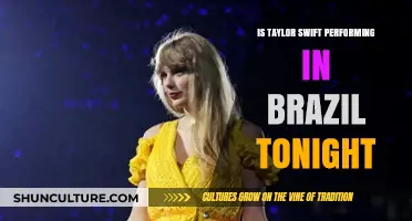 Taylor Swift Brazil Tonight: Is She Performing? Find Out Here