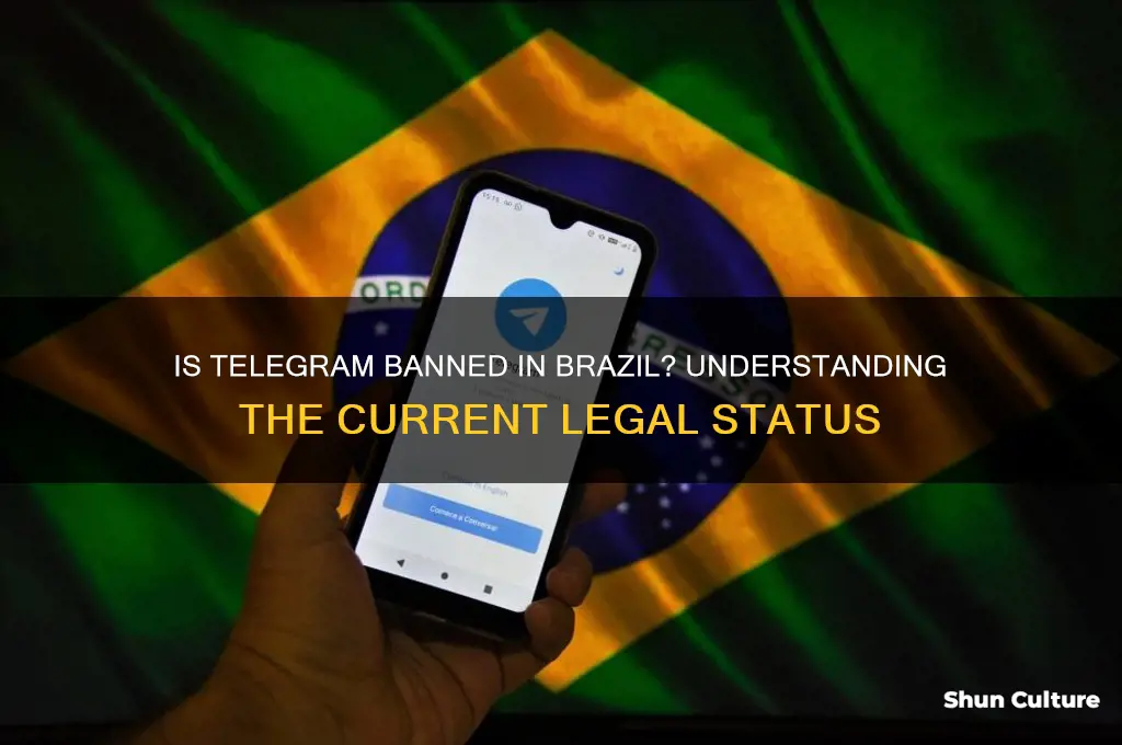 is telegram banned in brazil