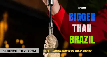 Is Texas Bigger Than Brazil? A Surprising Size Comparison