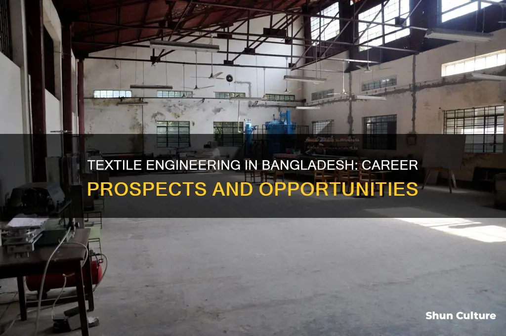 is textile engineering a good career in bangladesh