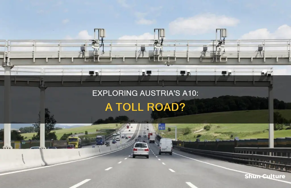 is the a10 in austria a toll road