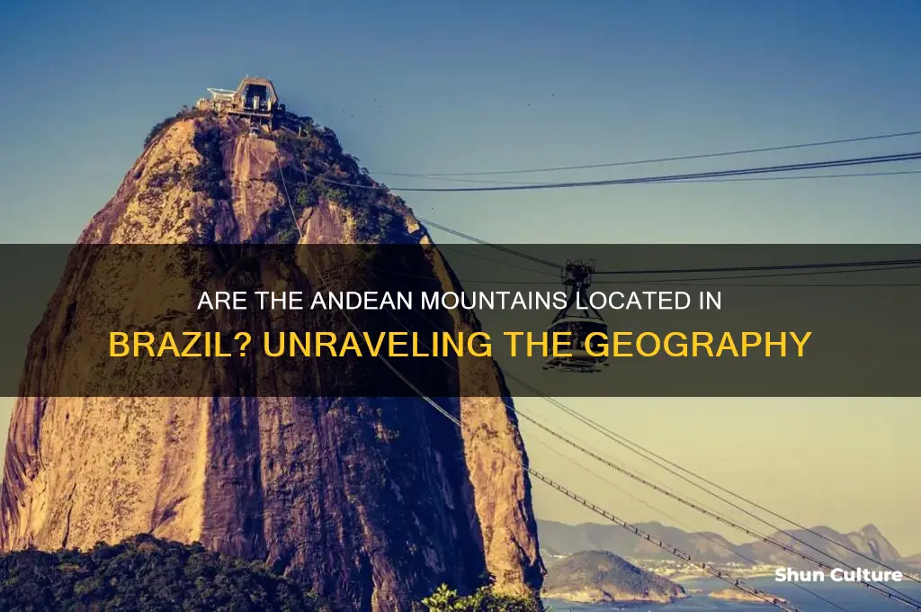 is the andean mountains in brazil