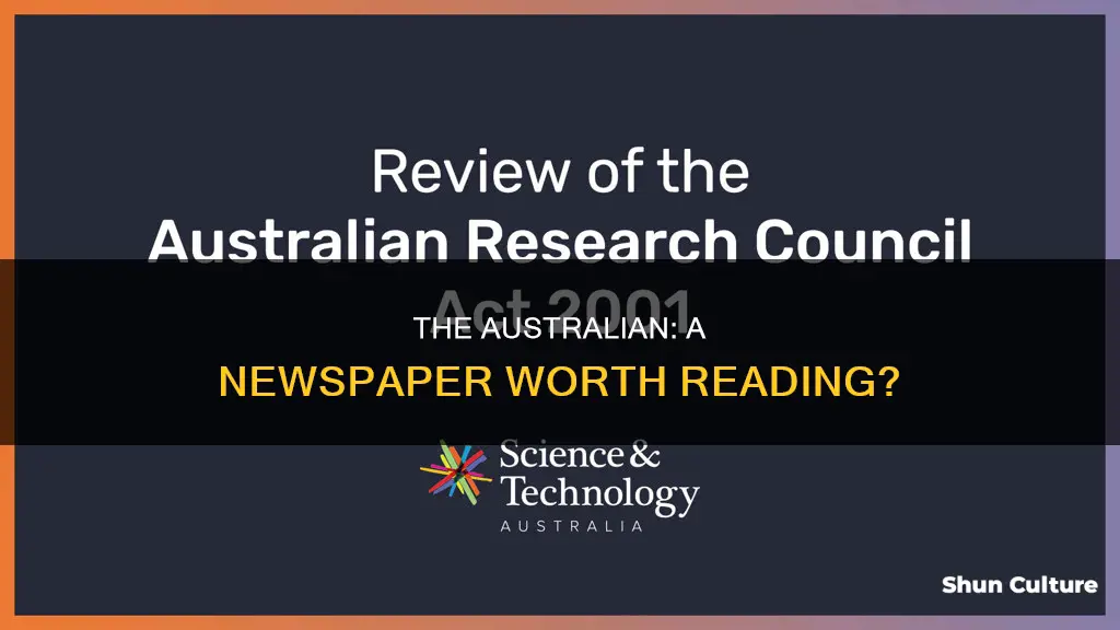 is the australian a good newspaper
