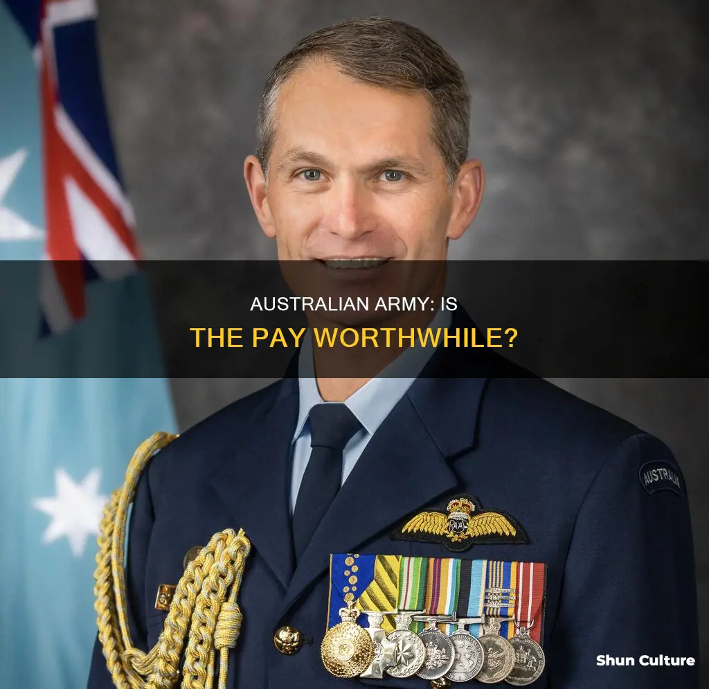 is the australian army good pay