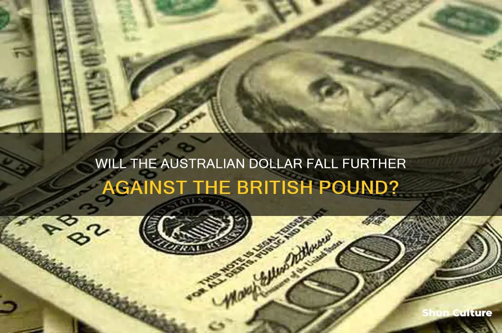 is the australian dollar going to drop against the pound