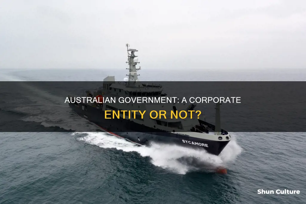 is the australian government a corporation