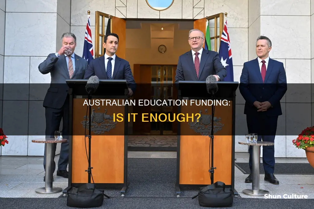 is the australian government investing sufficiently in education