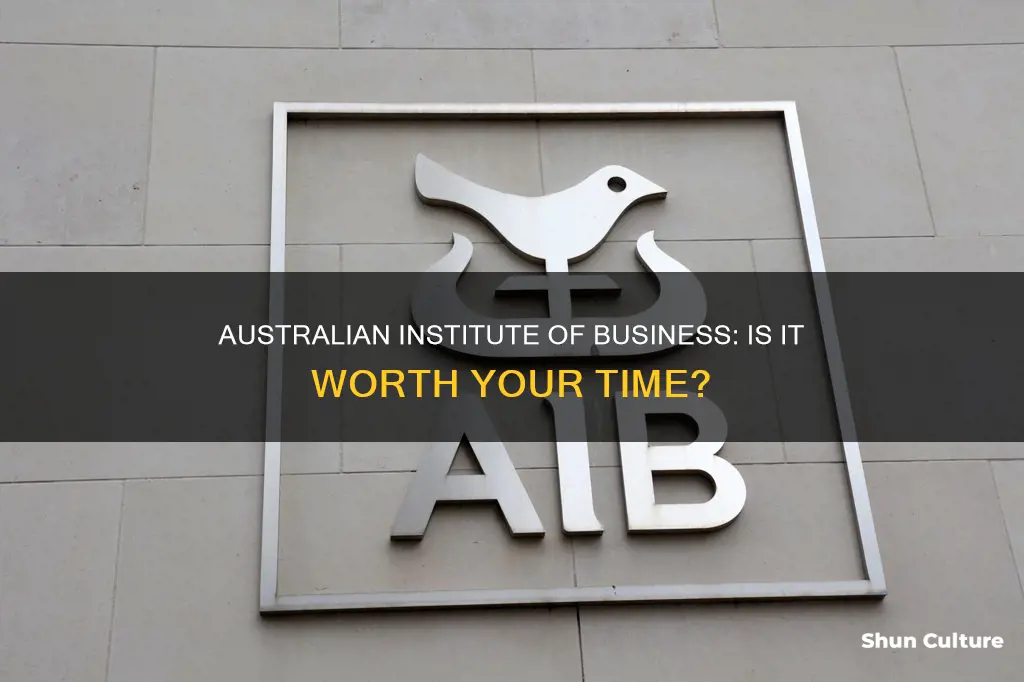 is the australian institute of business any good