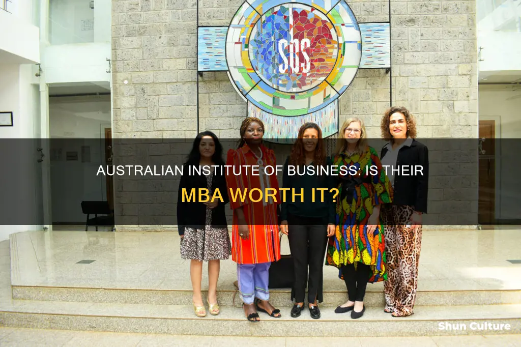 is the australian institute of business mba any good