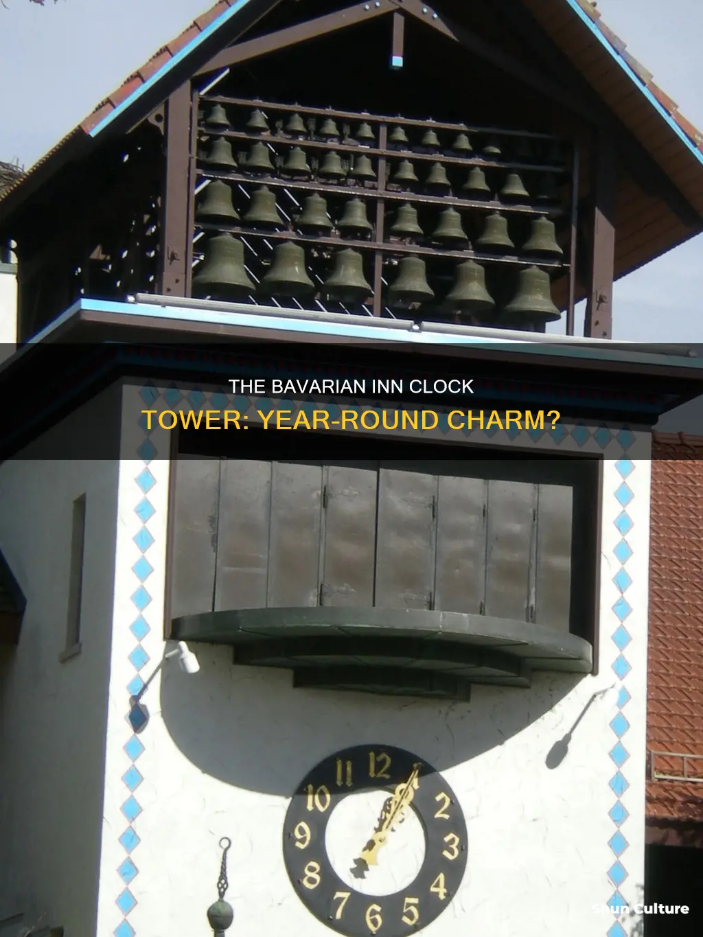 is the bavarian inn clock tower operating all year long