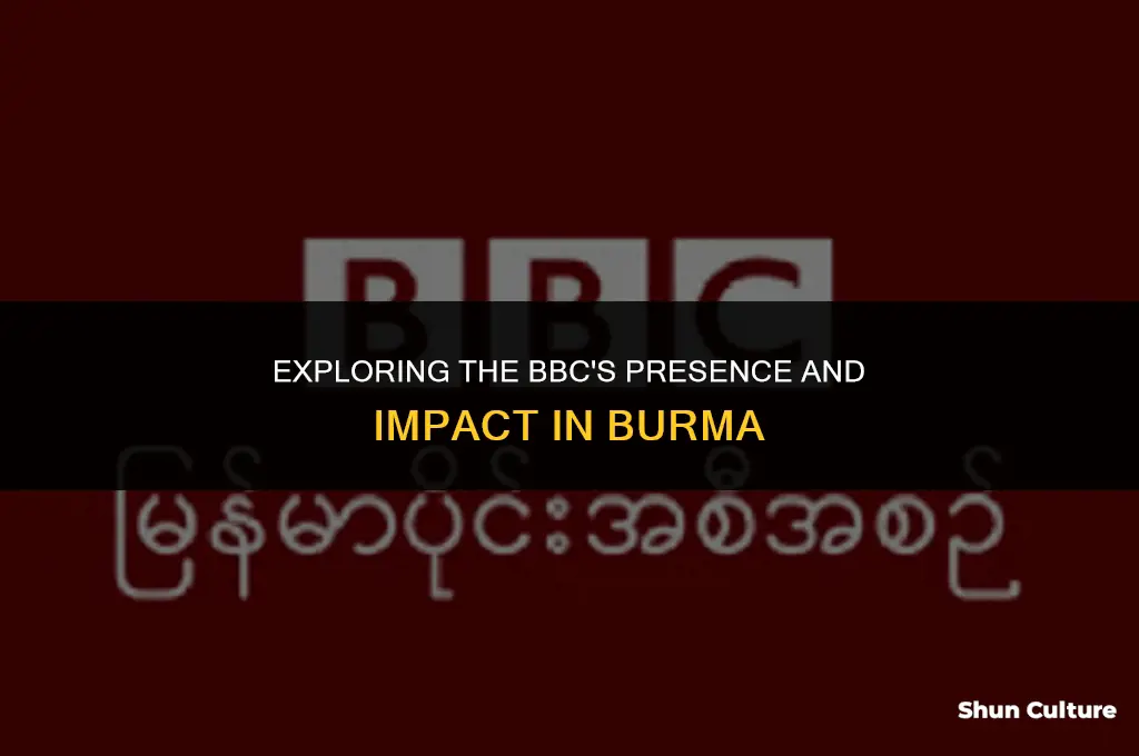 is the bbc in burma