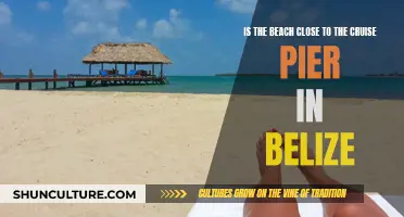 Belize Beachside Bliss: A Short Stroll From Cruise Pier to Sandy Shores