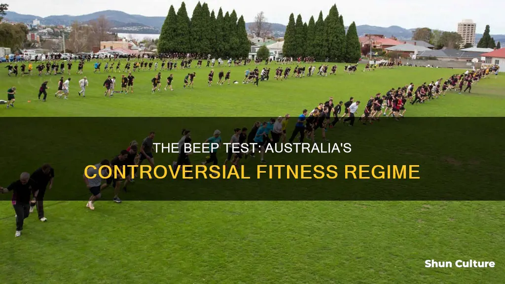 is the beep test banned in australia