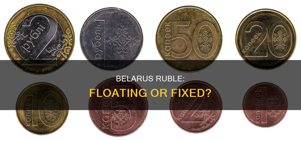 is the belarus ruble float