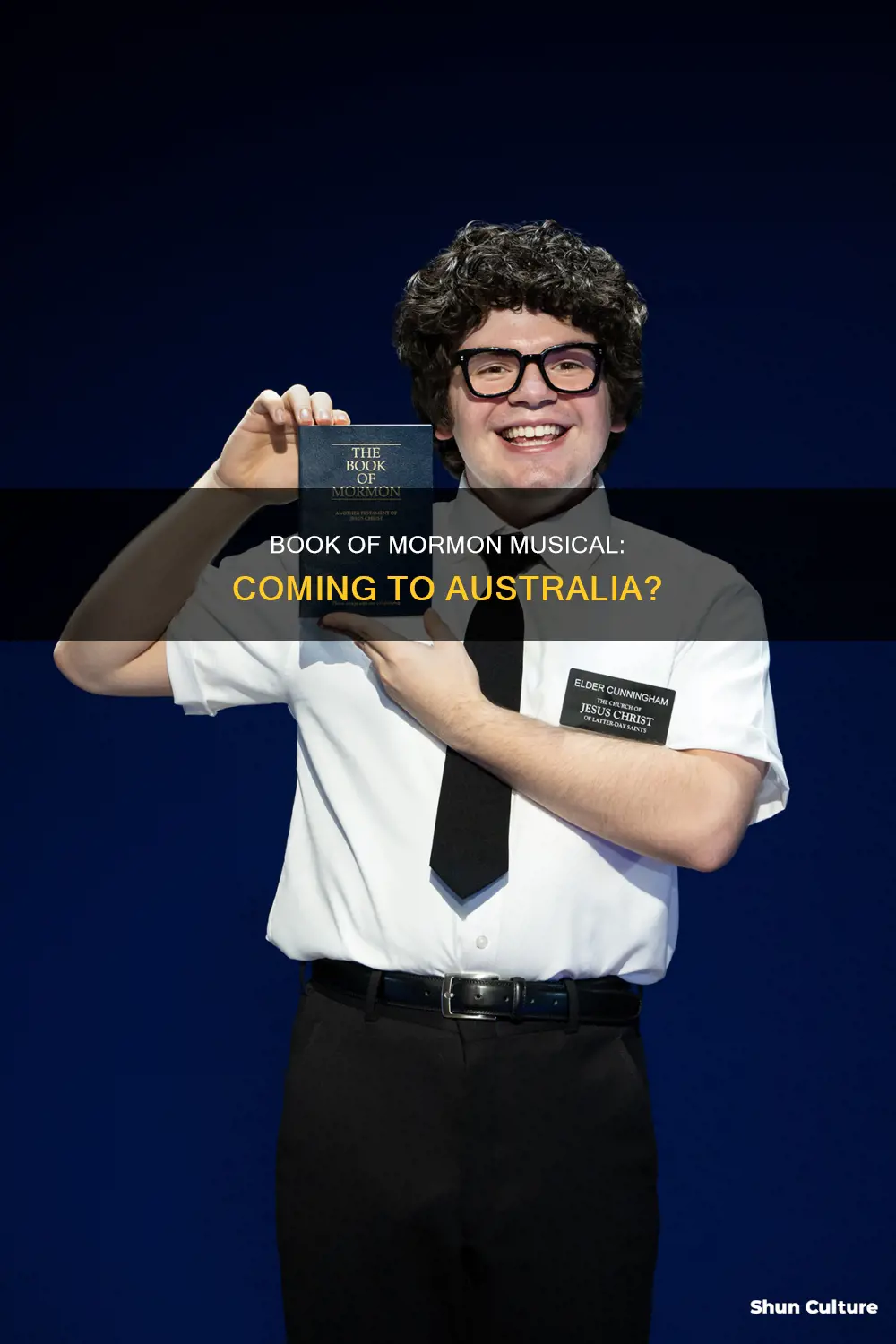 is the book of mormon musical coming to australia