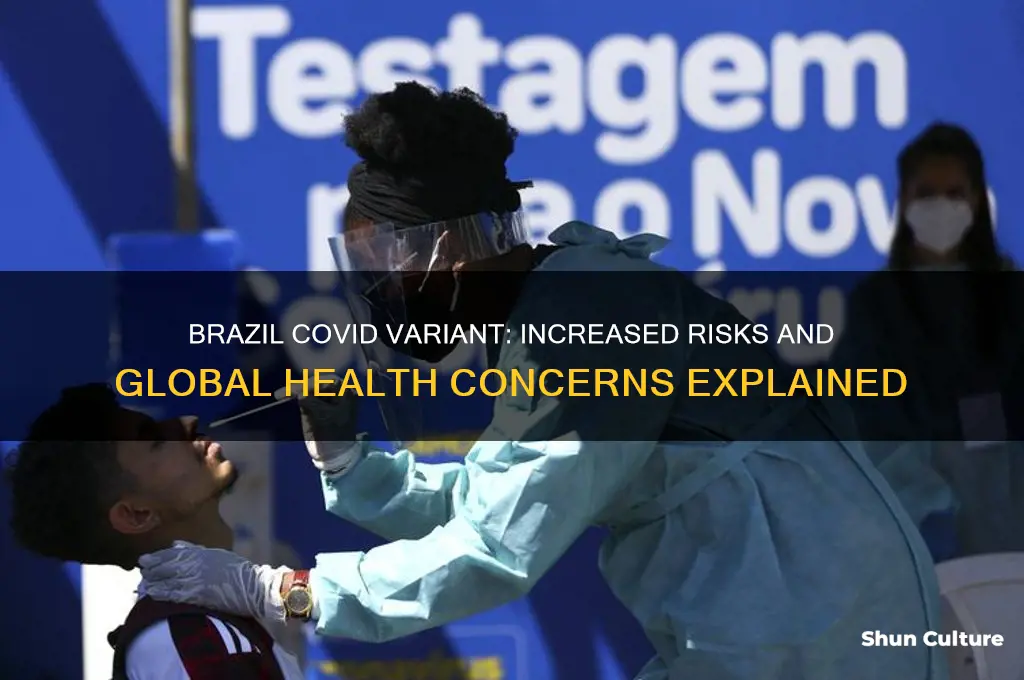 is the brazil covid variant more dangerous