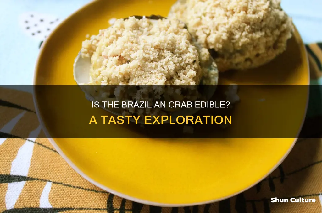 is the brazil crab edible