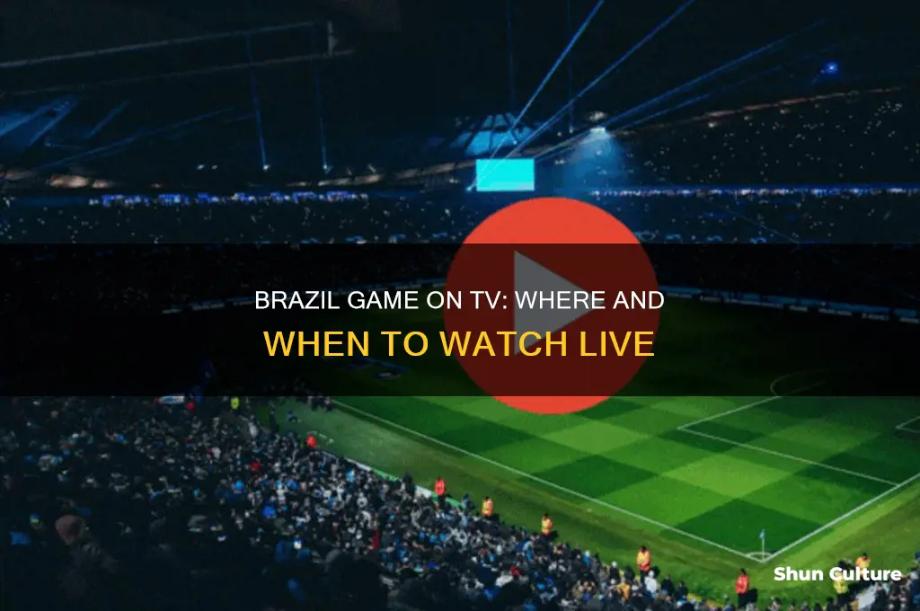 is the brazil game on tv