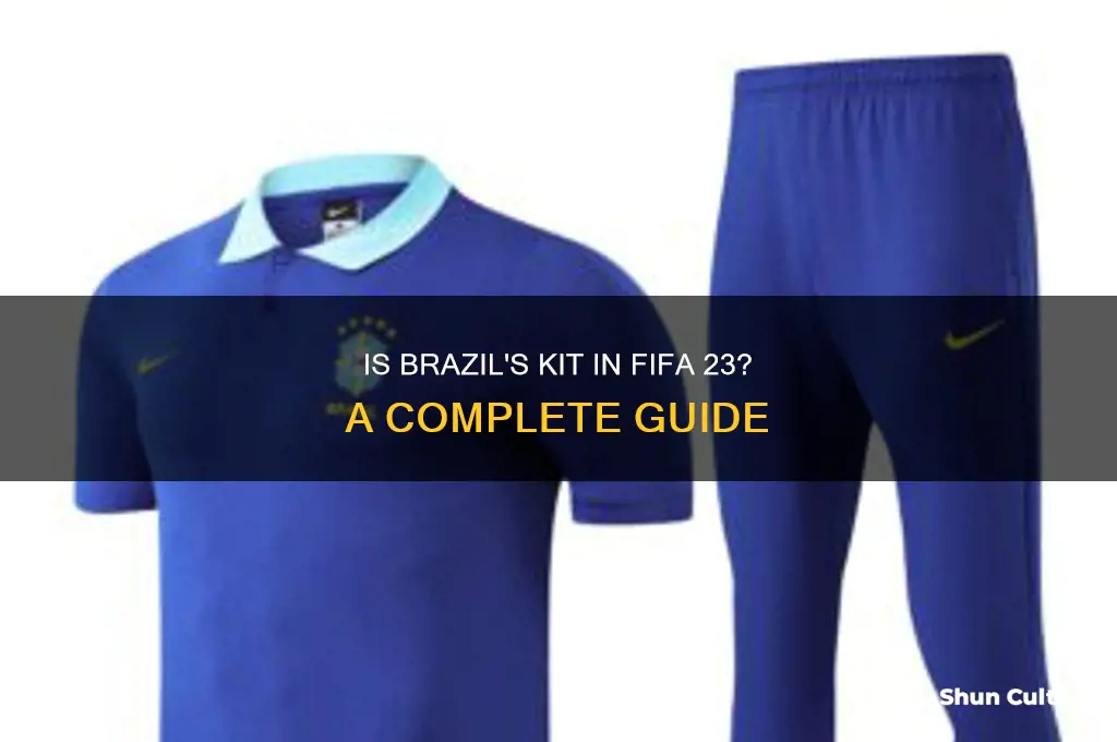 is the brazil kit on fifa 23