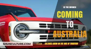 Bronco's Australian Adventure: Coming Soon?