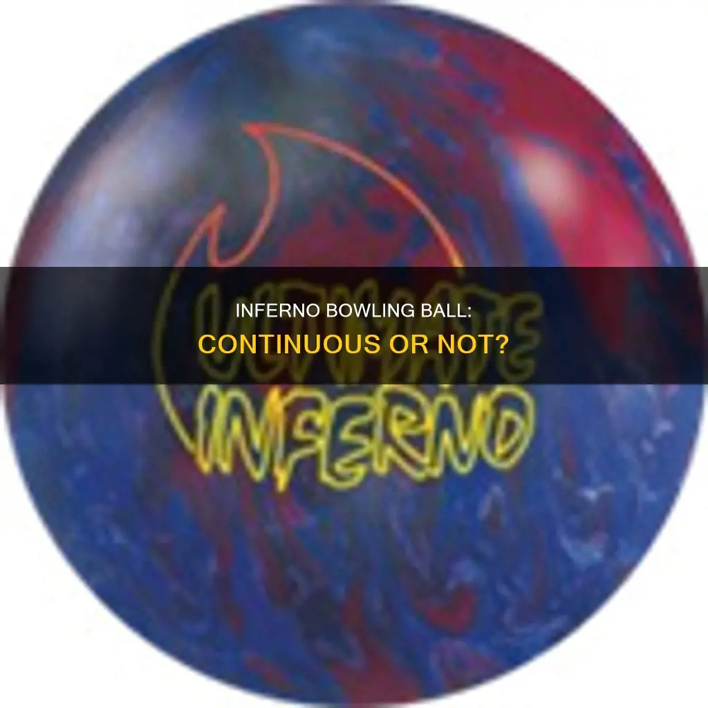 is the brunswick inferno bowling ball a continuous ball