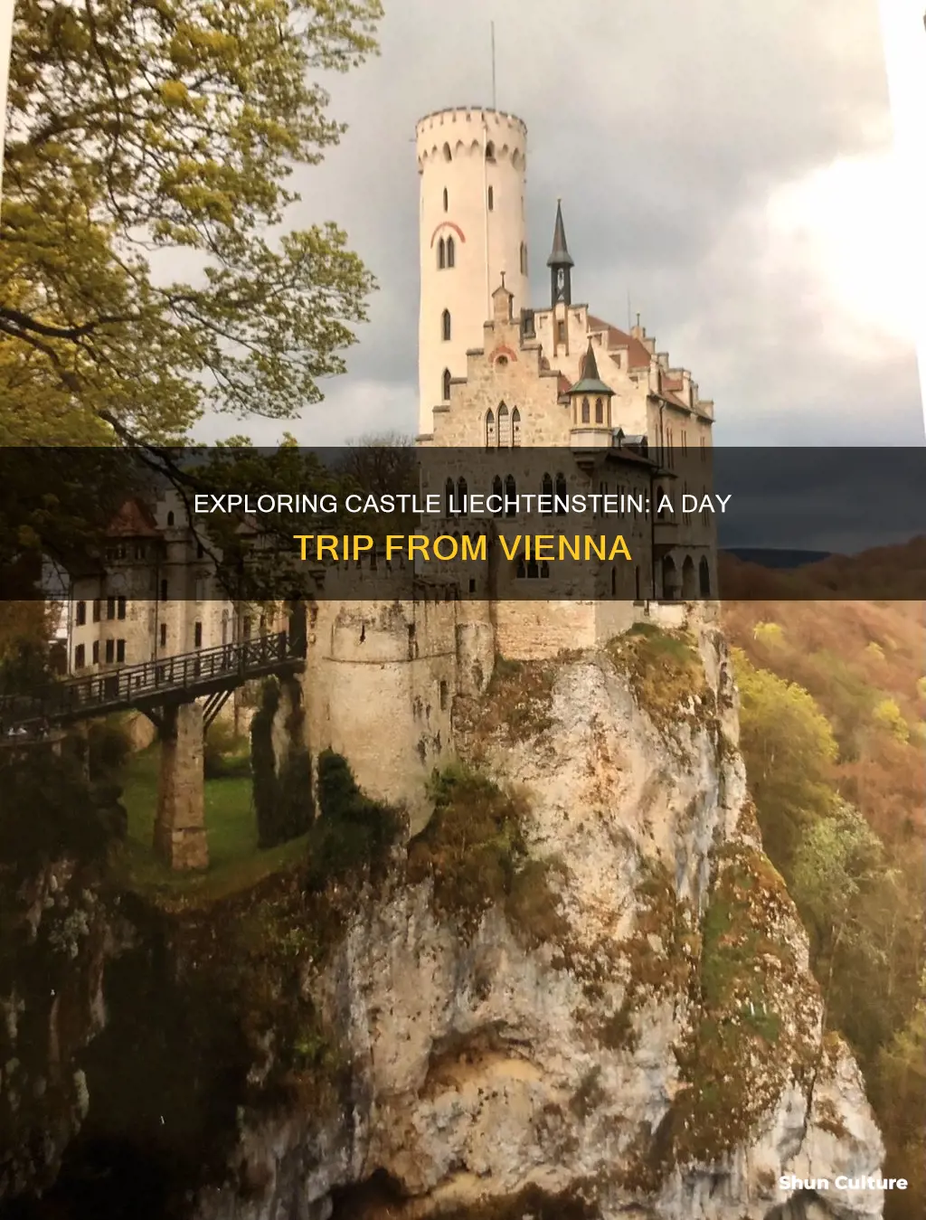 is the burg castle liechtenstein near vienna austria