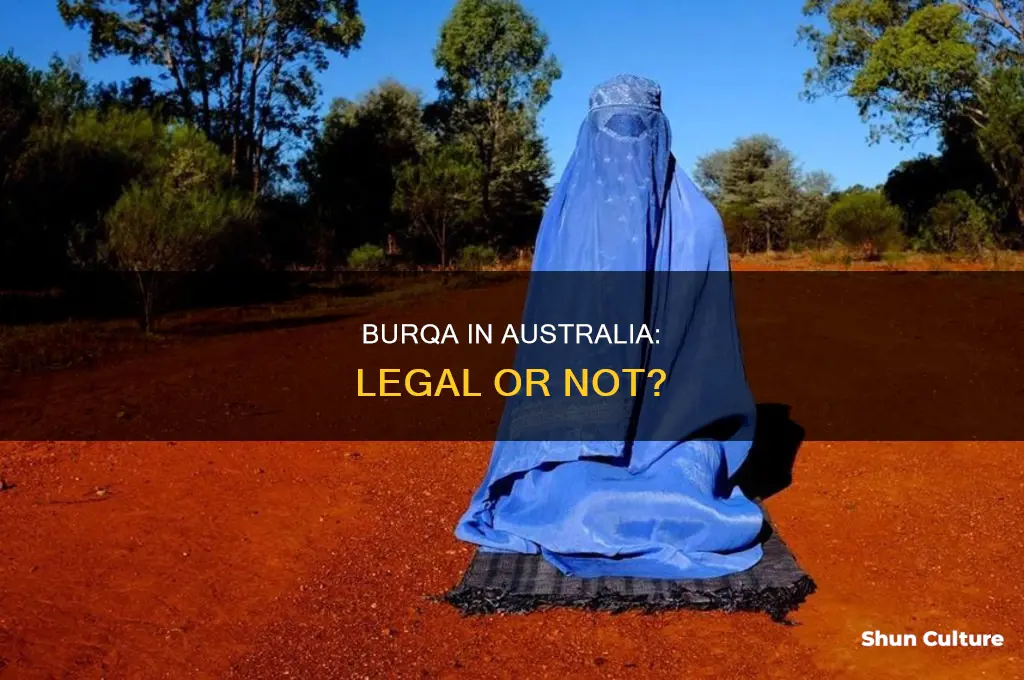 is the burqa illegal in australia