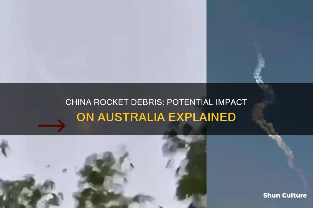 is the china rocket going to hit australia