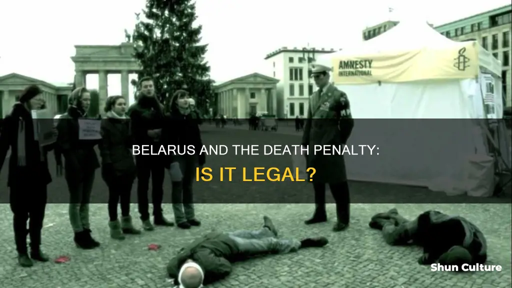 is the death penatly legal in belarus