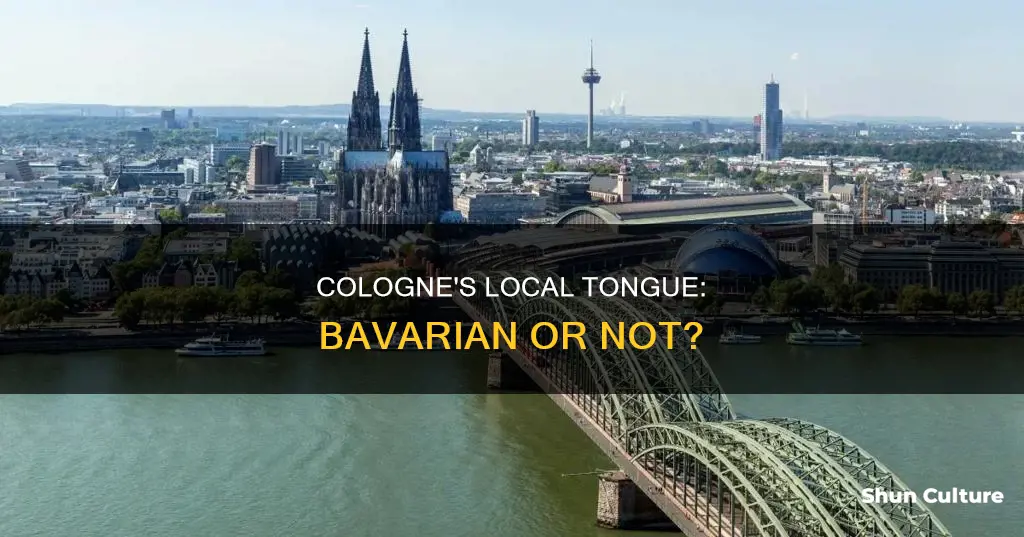 is the dialect spoken in cologne is called bavarian