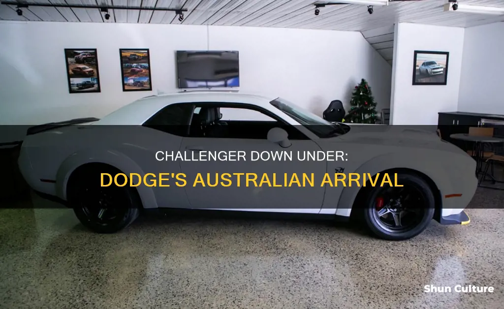 is the dodge challenger coming to australia