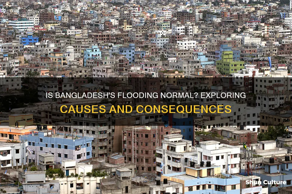 is the flooding in bangladesh normaln
