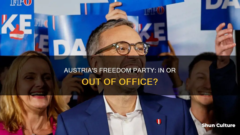 is the freedom party currently in office in austria