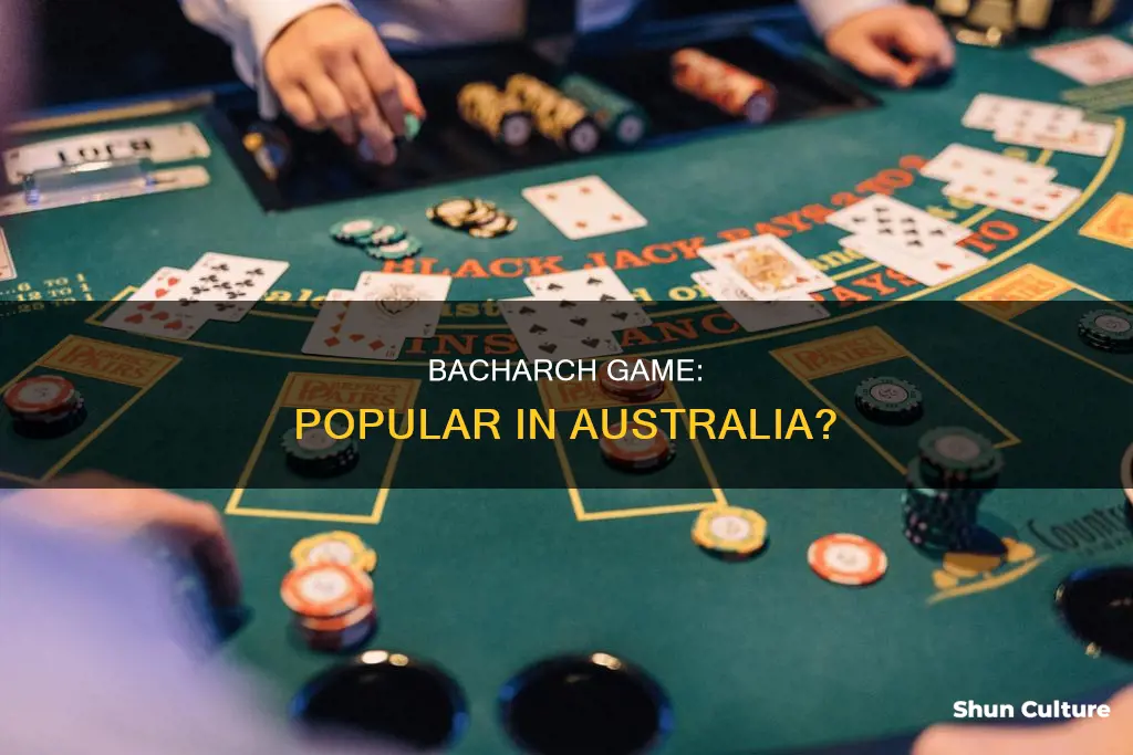 is the game bacharach popular in australia