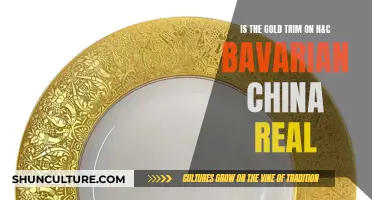 Authenticating H&C Bavarian China: Real Gold or Faux?