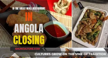 The Great Wall Restaurant in Angola: Closing Down?