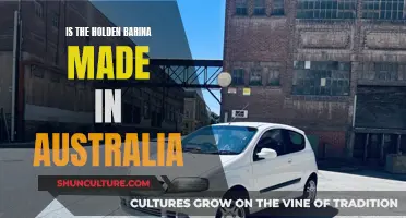 Where is the Holden Barina Manufactured?
