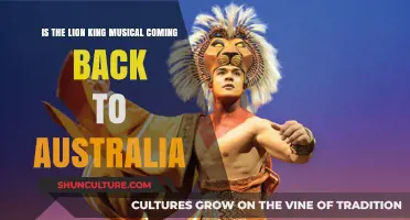The Lion King Musical: Returning to Australia?