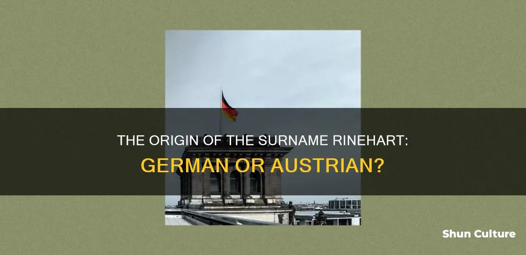 is the name rinehart german or austrian