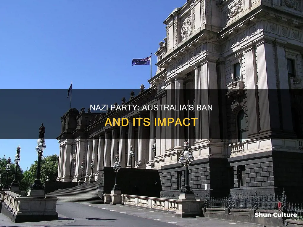 is the nazi party banned in australia